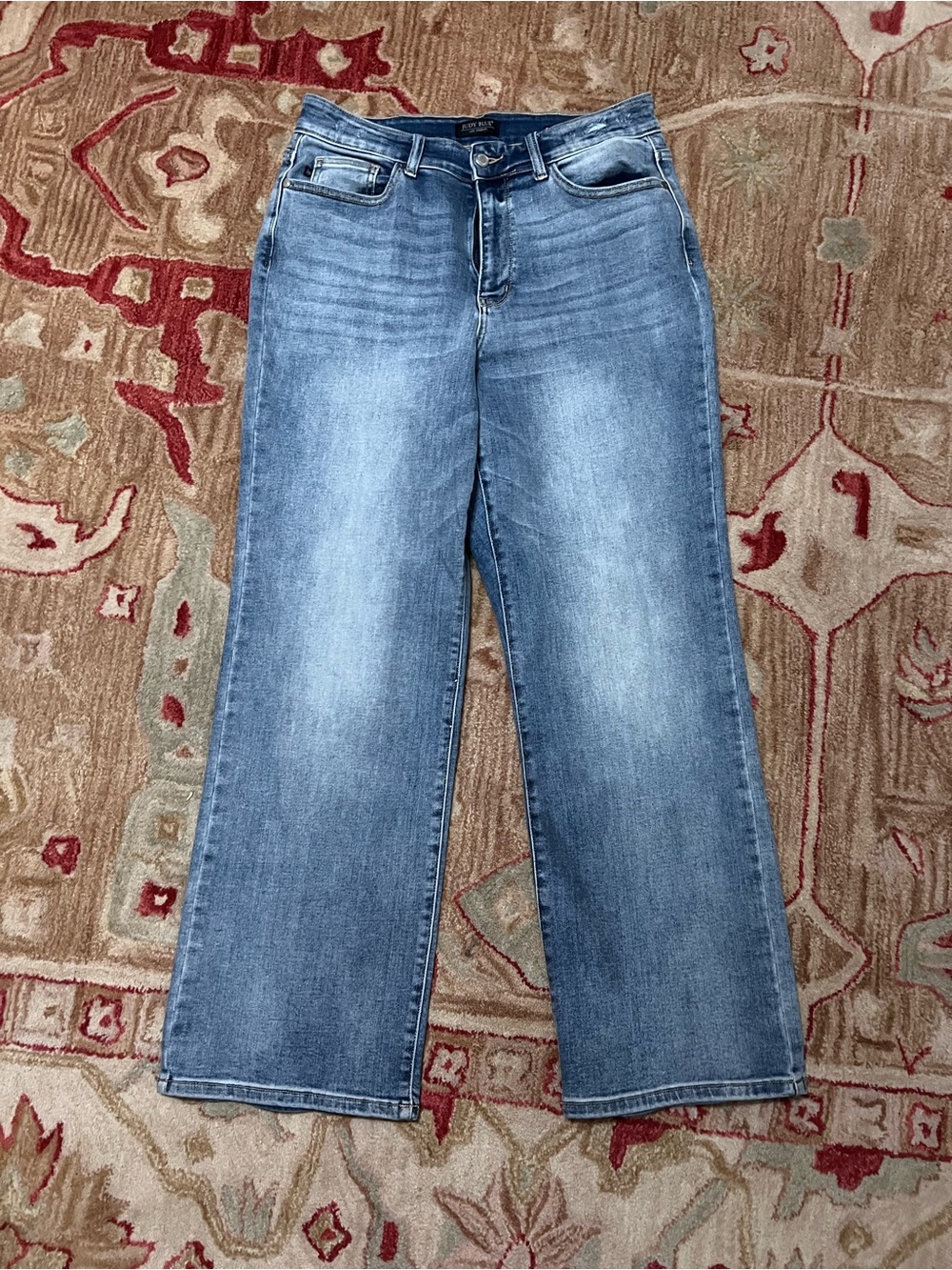 Judy Blue Light Blue Wide-Leg Jeans